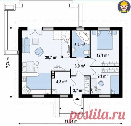 4 основных момента, которые нужно учесть при постройке дома, чтобы вам жилось с комфортом на пенсии | Записки самостройщика | Яндекс Дзен