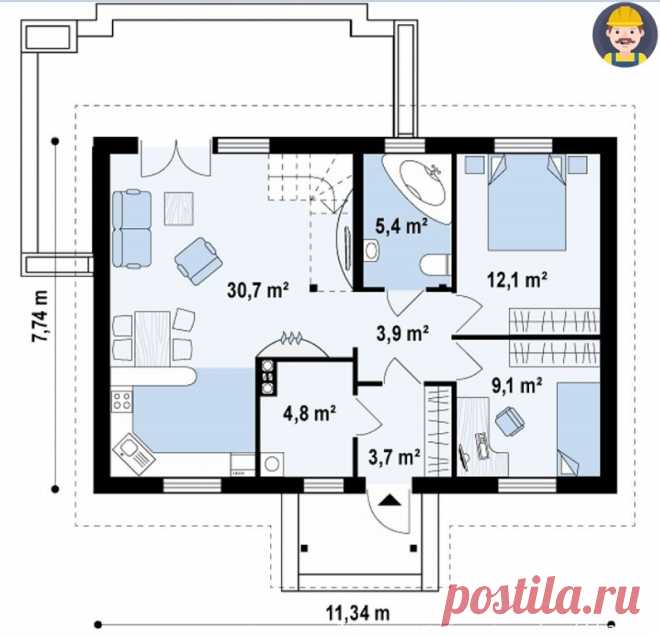 4 основных момента, которые нужно учесть при постройке дома, чтобы вам жилось с комфортом на пенсии | Записки самостройщика | Яндекс Дзен