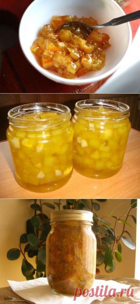 Варенье из кабачков / Простые рецепты