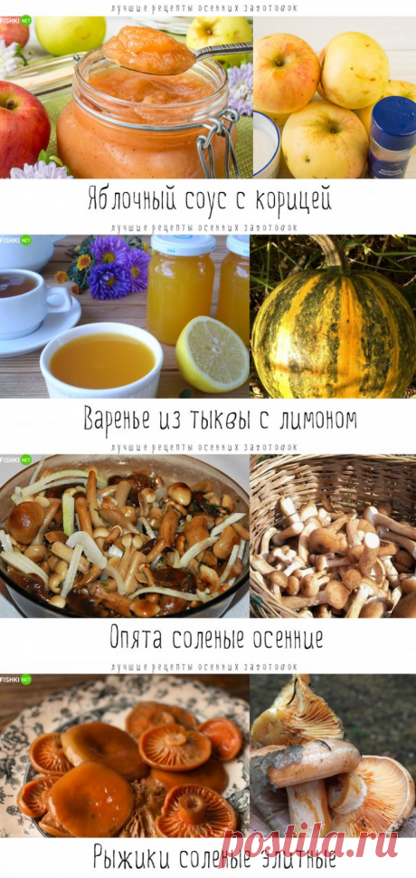 Сытная и вкусная зима: рецепты заготовок / Домоседы