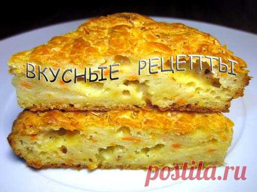 Капустный пирог - пошаговый рецепт с фото | Вкусные рецепты