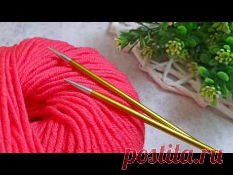 ИНТЕРЕСНЫЙ  УЗОР  ДЛЯ  НАЧИНАЮЩИХ