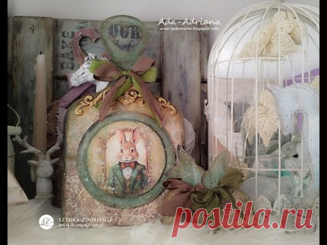 Wielkanocna dekoracja - tutorial - Easter decoration