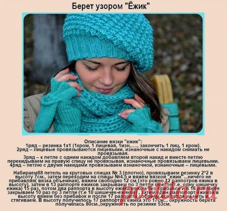 Вяжем Берет белый🧶 | Ирина Нафаня — Про-Вязание | Яндекс Дзен