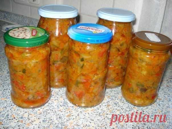 Икра овощная рецепт от Зинаиды Чуб