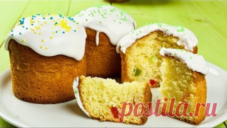 ПРОЩЕ рецепта НЕ БЫВАЕТ!!! 2 часа на ВСЁ! Кулич из ХОЛОДИЛЬНИКА вкуснее классического