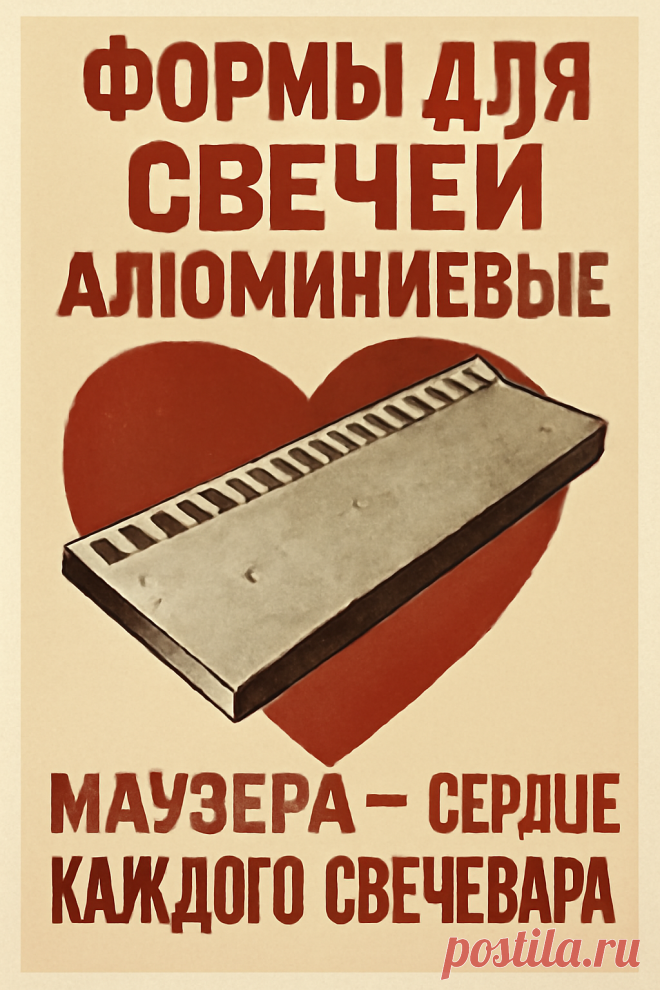 Как найти мужа с помощью металлической формы для свечей