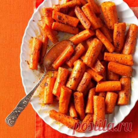 👌 Запечённая пряная морковь: быстрый и вкусный гарнир, рецепты с фото Какой гарнир приготовить в пост? Вот эту замечательную глазированную морковь! Она и невероятно вкусная, и довольно сытная. Она вполне может стать самостоятельным блюдом. Такая морк...