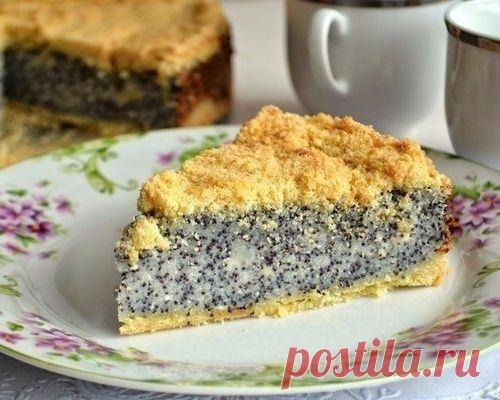 Немецкий маковый творожник