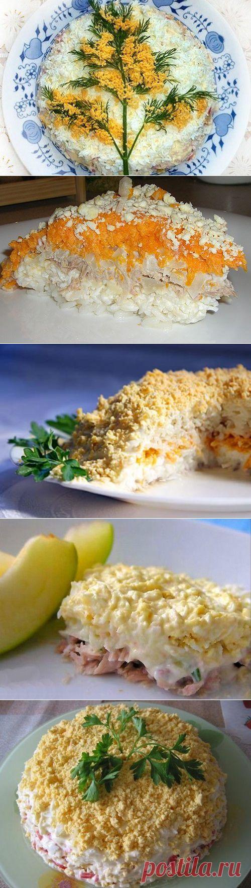 Салат “Мимоза” – рецепт приготовления / Простые рецепты