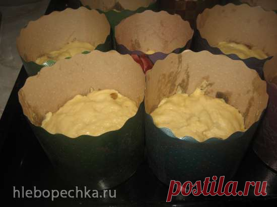 Куличи (паски) пасхальные заварные от Светты