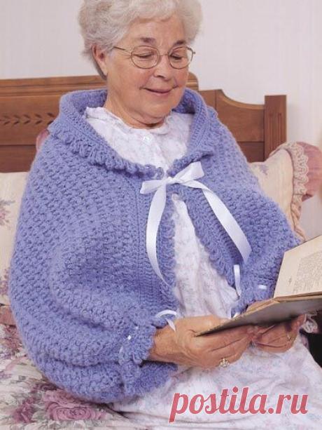 Crochet Accessories - 1945 Shoulderette