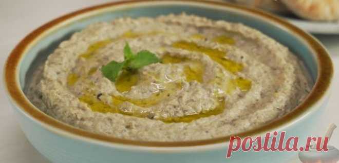 Вкусно и просто: баба гануш (закуска из баклажанов) 