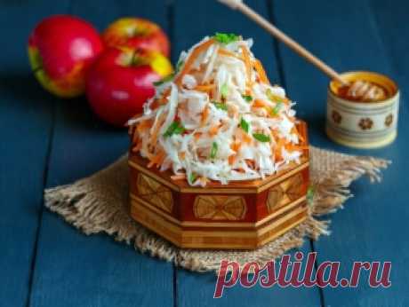 Капуста квашеная с медом
