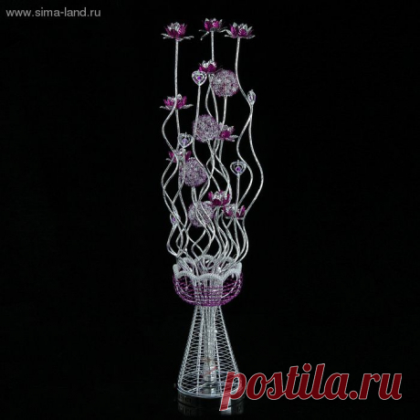 Светильник напольный Прекрасные георгины (1050301) - Купить по цене от 6603,00 руб. | Интернет магазин SIMA-LAND.RU