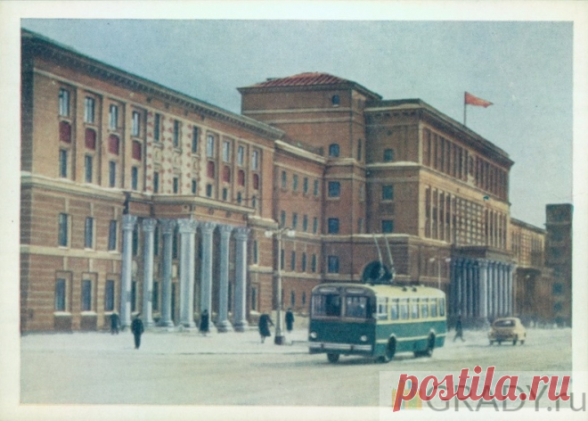 Мурманск, Россия - Дом Советов - 1962-й год - г3525 | GRADY.ru