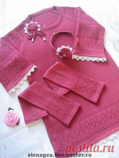 Вязание девочкам спицами: платья, туники, сарафаны | Записи в рубрике Вязание девочкам спицами: платья, туники, сарафаны | Мир моих многочисленных увлечений!!!!!!!!!!!