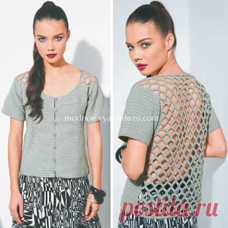 Стильные кофточки крючком для женщин - Crochet Modnoe Vyazanie