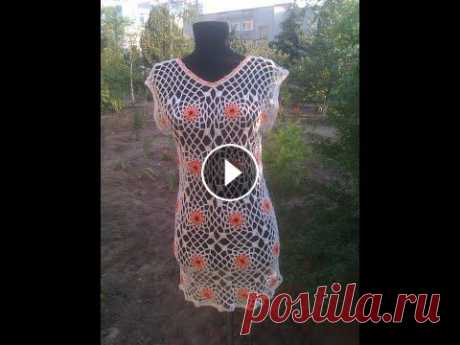 Вязаные крючком ажурные туники, топы. Продам, свяжу на заказ. Вязаные туники, топы ручной работы крючком и спицами. Летние, пляжные нарядные туники и топы с украшением ввязанными бусинами, бисером, ажурные, откры...