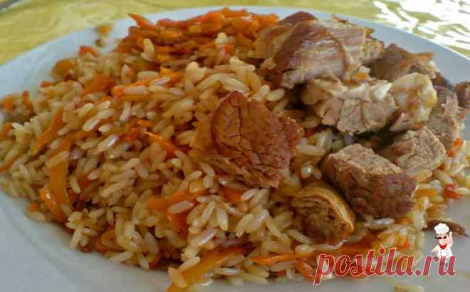 Таджикский плов пошаговый рецепт приготовления Таджикский плов. Вкусный, ароматный, рассыпчатый! Обязательно попробуйте приготовить! Чтобы приготовить таджикский плов нужна толстостенная посуда. Очень важно соблюдение пропорций, а они очень просты, равное количество всех ингредиентов.