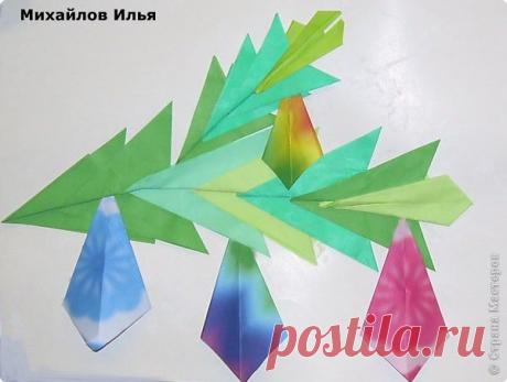 Новогодняя веточка | Страна Мастеров