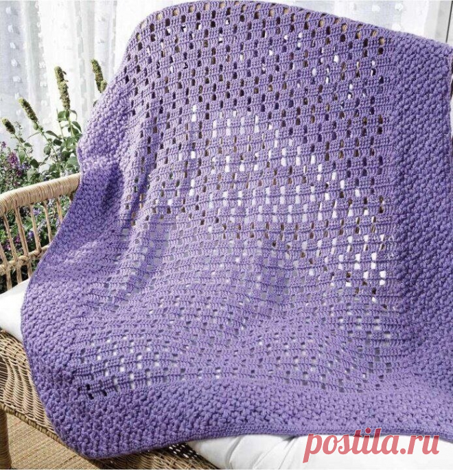 Пледы и наволочки для подушек | Вяжем с удовольствием | Дзен