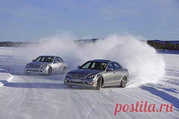 Как уйти в управляемый занос на "автомате"