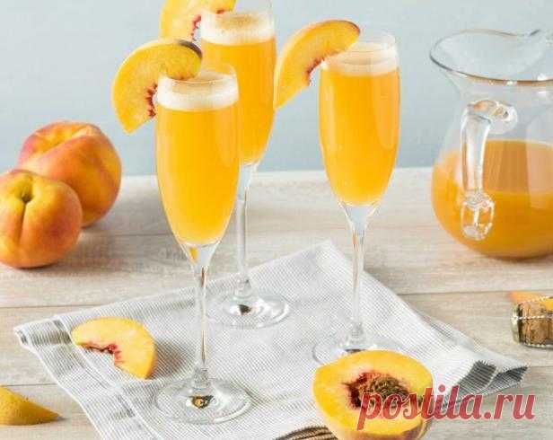 ༺🌸༻Коктейль «Беллини» с бурбоном и чёрным перцем