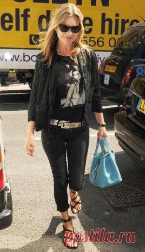 Как носить черный летом