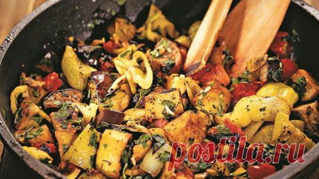 Ароматное и полезное овощное рагу по-грузински. Рецепт неповторимого аджапсандали Муж обожает это блюдо!