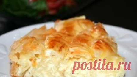 «Рваный» пирог из лаваша-быстро и просто