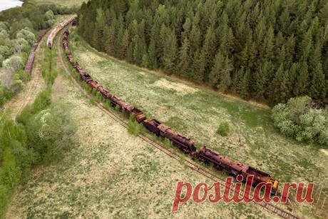 Кладбище паровозов в Пермском крае, Пермский Край, Россия — Туристер.Ру