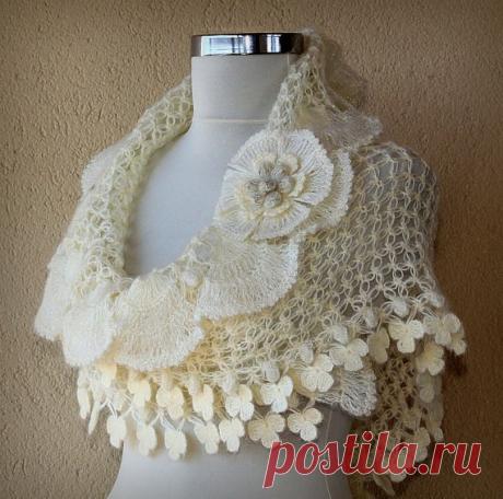 Очень красивая шаль