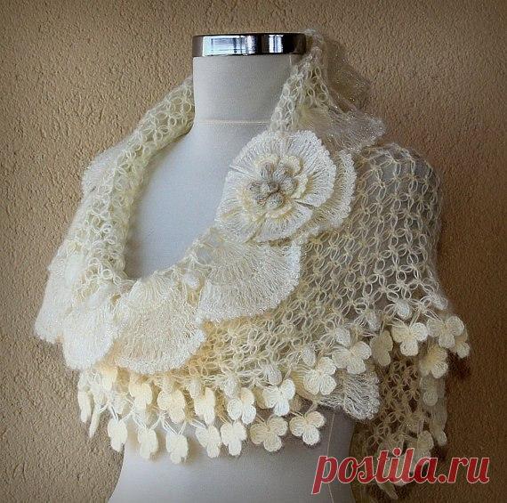 Очень красивая шаль