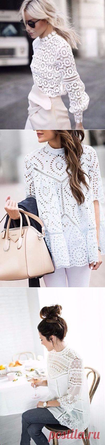 Look! Кружевные блузы! — Модно / Nemodno