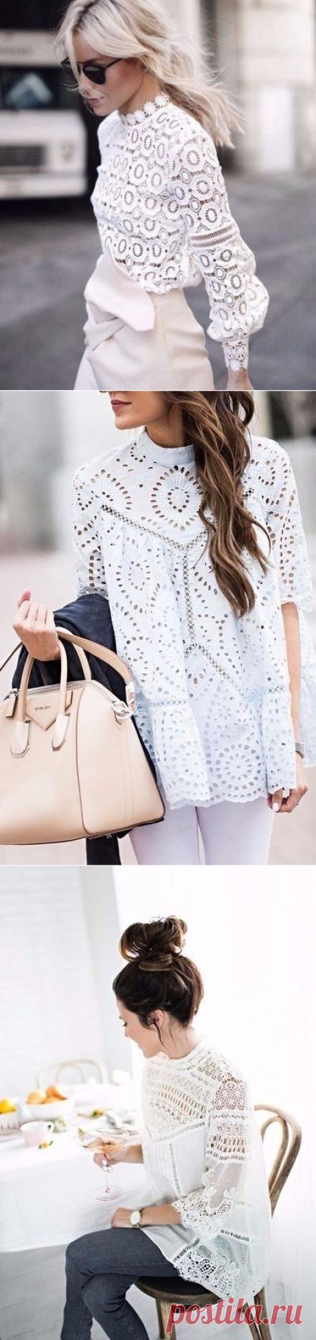 Look! Кружевные блузы! — Модно / Nemodno