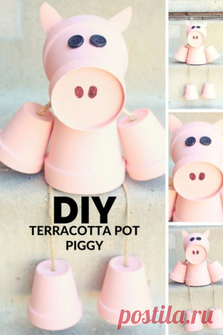 Painted Clay Pot Critters How To Make Planters Tutorial