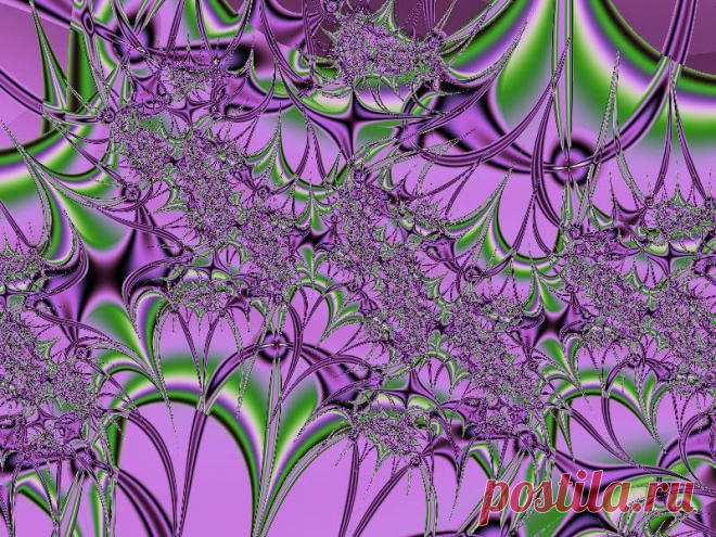 Фрактал, сделан в программе Fractal Explorer