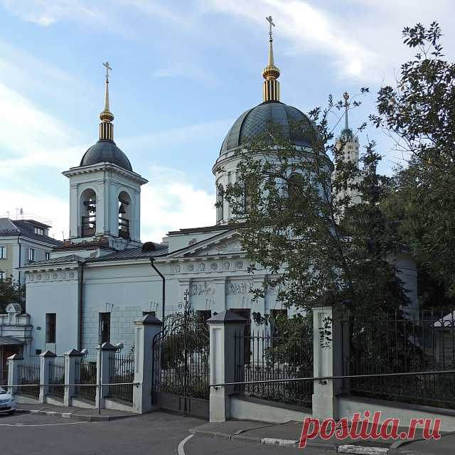 УЗНАЙ МОСКВУ - Церковь Николая Чудотворца в Котельниках..