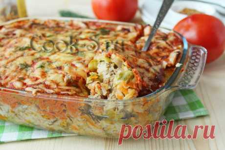 Запеканка с капустой и фаршем в духовке – рецепт с фото