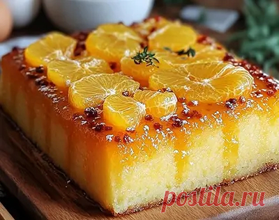 Готовим ананасовый пирог с сиропом