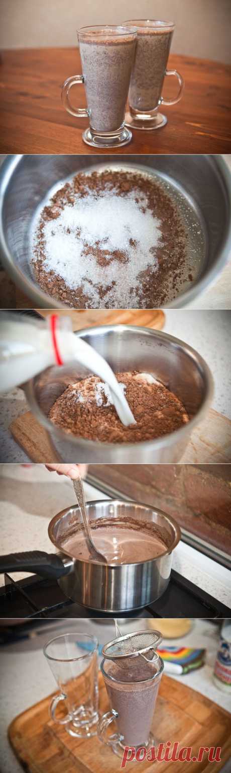 Какао с молоком