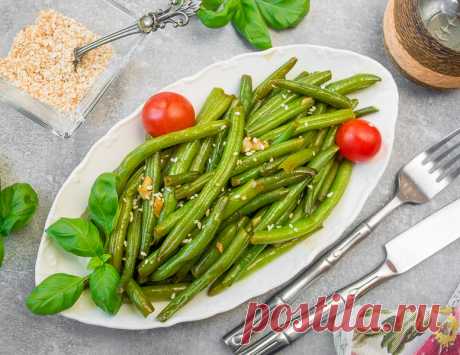 Запеченная зеленая фасоль с чесноком - вкусные проверенные рецепты, подбор рецептов по продуктам, консультации шеф-повара, пошаговые фото, списки покупок на VkusnyBlog.Ru