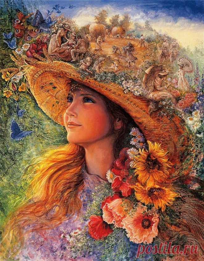 Удивительные картины жозефины уолл | Colors.life