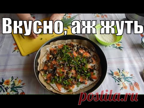 Пицца без сыра, майонеза и колбасы для диабетика тип 2