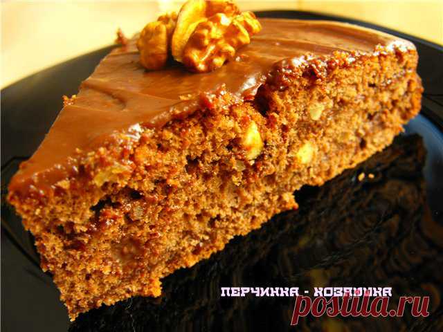 Шоколадно-ореховый торт - Перчинка-хозяюшка