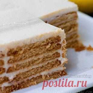 шеф-повар Одноклассники: Торты из печенья - 5 лучших рецептов.