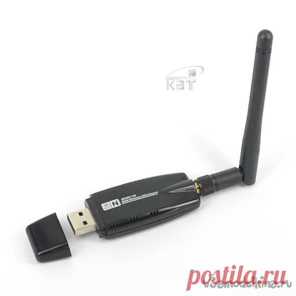 Антенна для усиления WI-FI сигнала на основе китайского адаптера