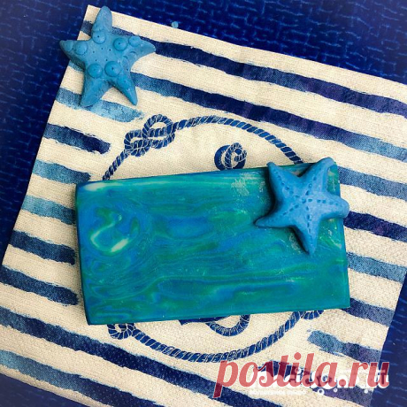Мыло с нуля в морском стиле — лепим морскую звезду из мыла пластилина (видео)