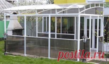 Дачные примеры применения поликарбоната